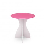 Стол  круглый Ниагара (розовый) СВ-355