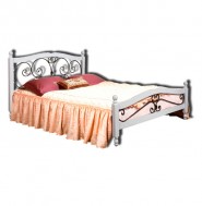 Кровать Глория-8 160*200 (белый лак)