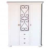 Шкаф Глория-5 (белый лак)