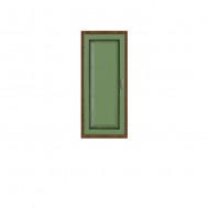 Полка вертикальная Диего (Дуб зеленый) СВ-364