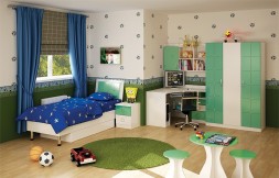 Детская комната Ниагара (зеленый)